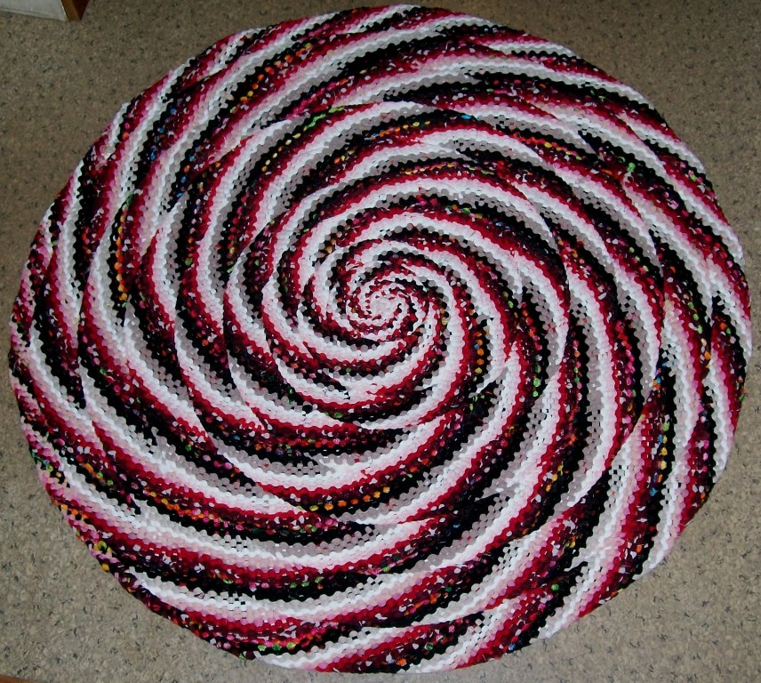 плетение коврика мк фроловой ольги
